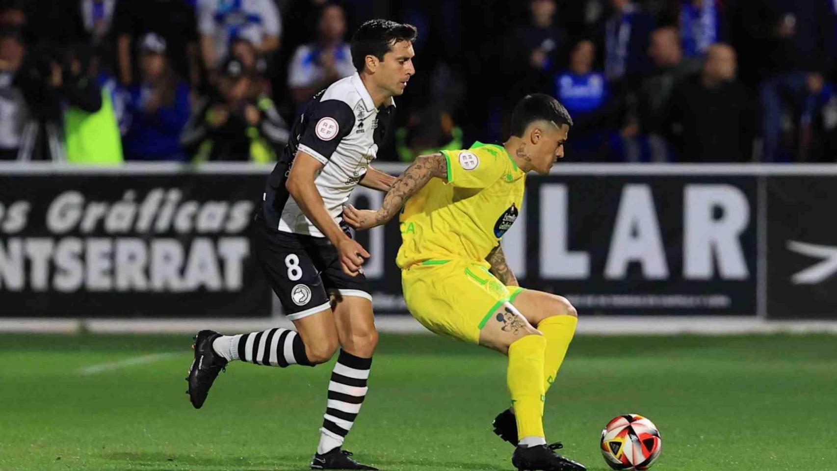 Unionistas visita Riazor en un encuentro en el que Hugo Rama apunta a titular