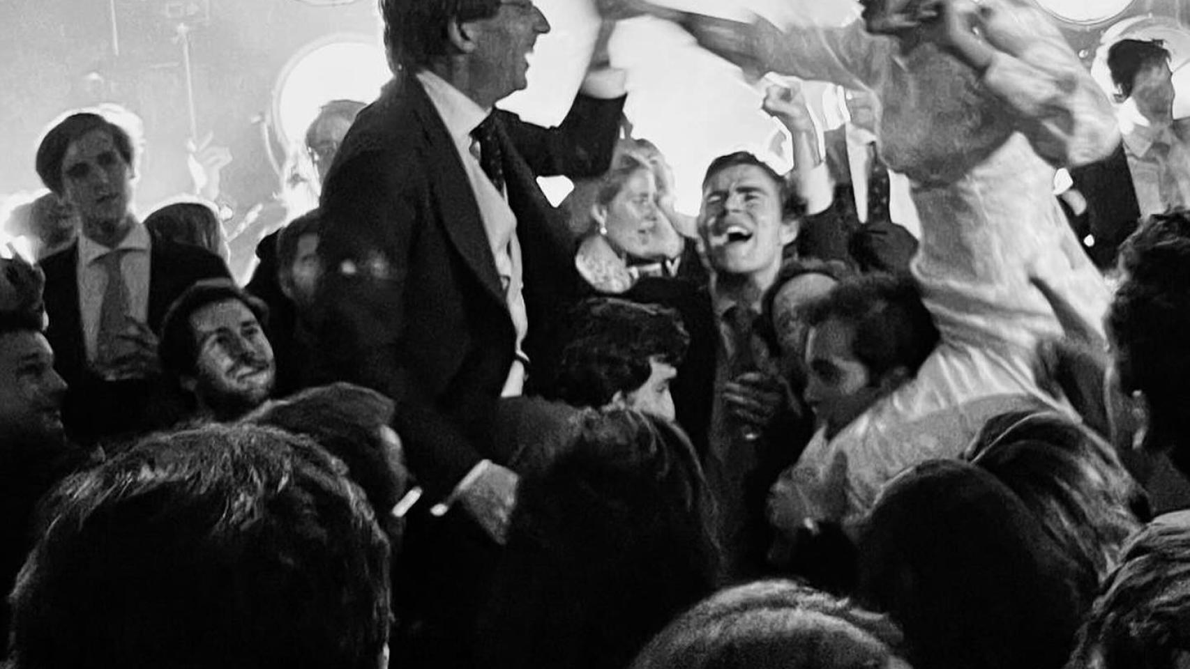 José Luis Martínez-Almeida y Teresa Urquijo, el 6 de abril.