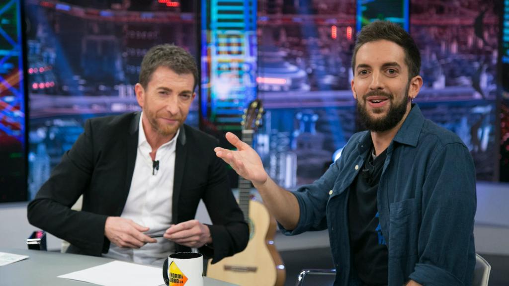 El cómico David Broncano, durante su visita a 'El Hormiguero' de Pablo Motos, en 2023.