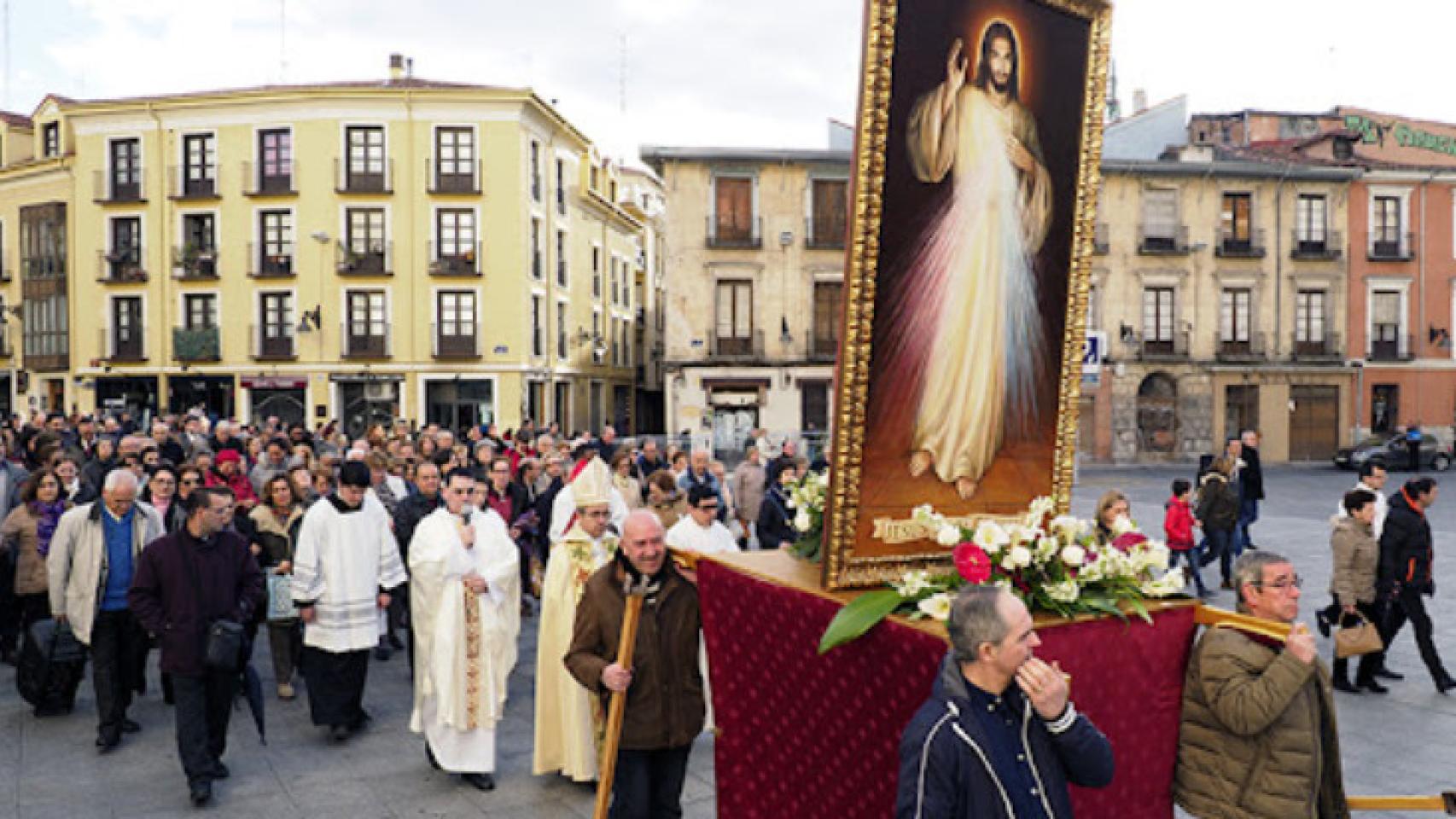 Imagen de archivo de la Procesión de La Divina Misericordia