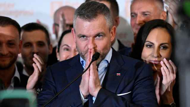 Peter Pellegrini, tras ganar las elecciones en Eslovaquia, en Bratislava.