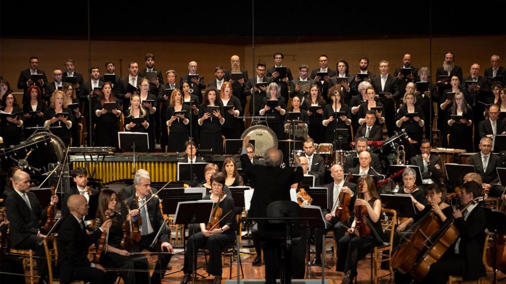 Orquesta y Coro. Foto: David Gómez