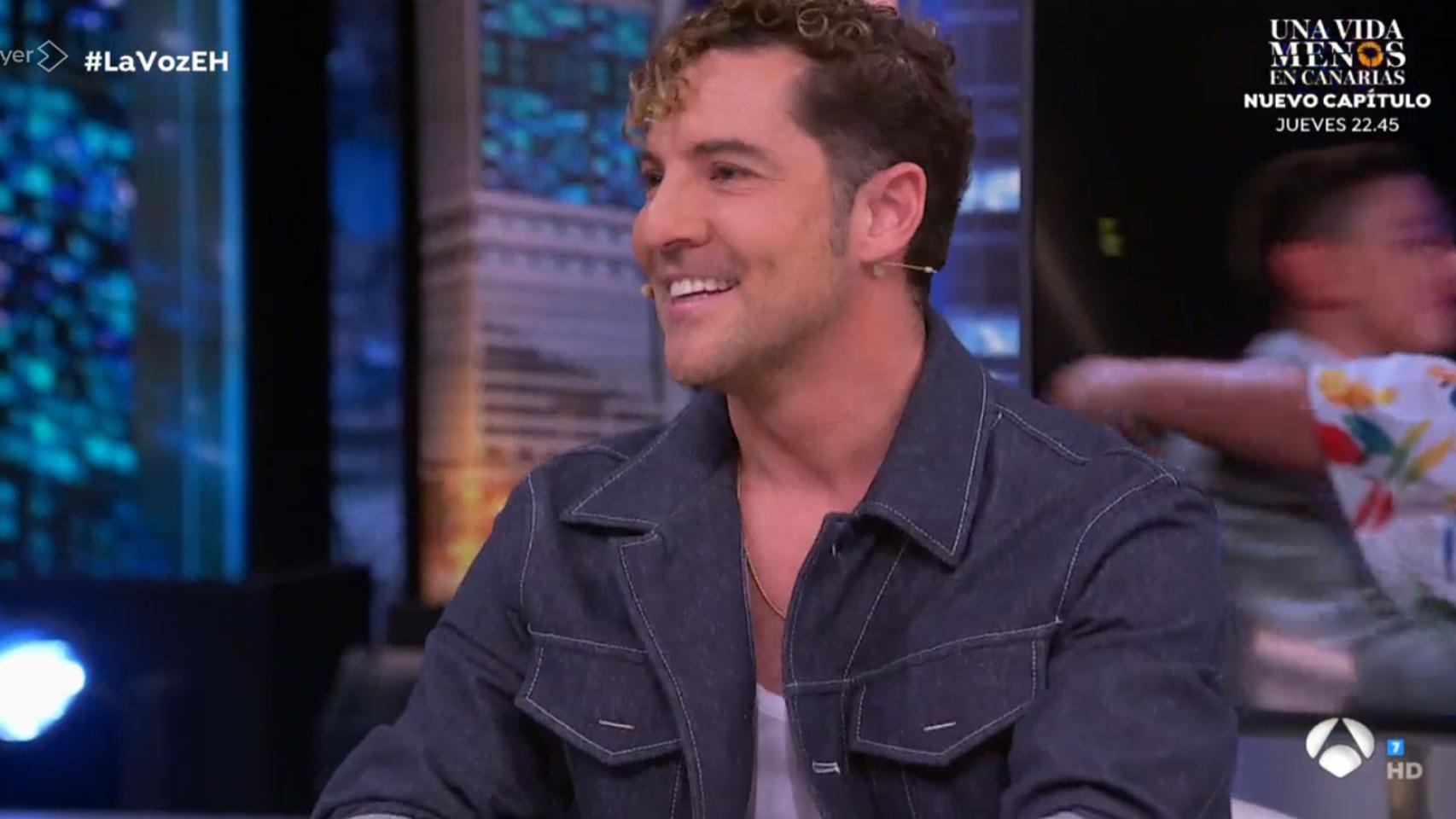 David Bisbal en ‘El Hormiguero’.