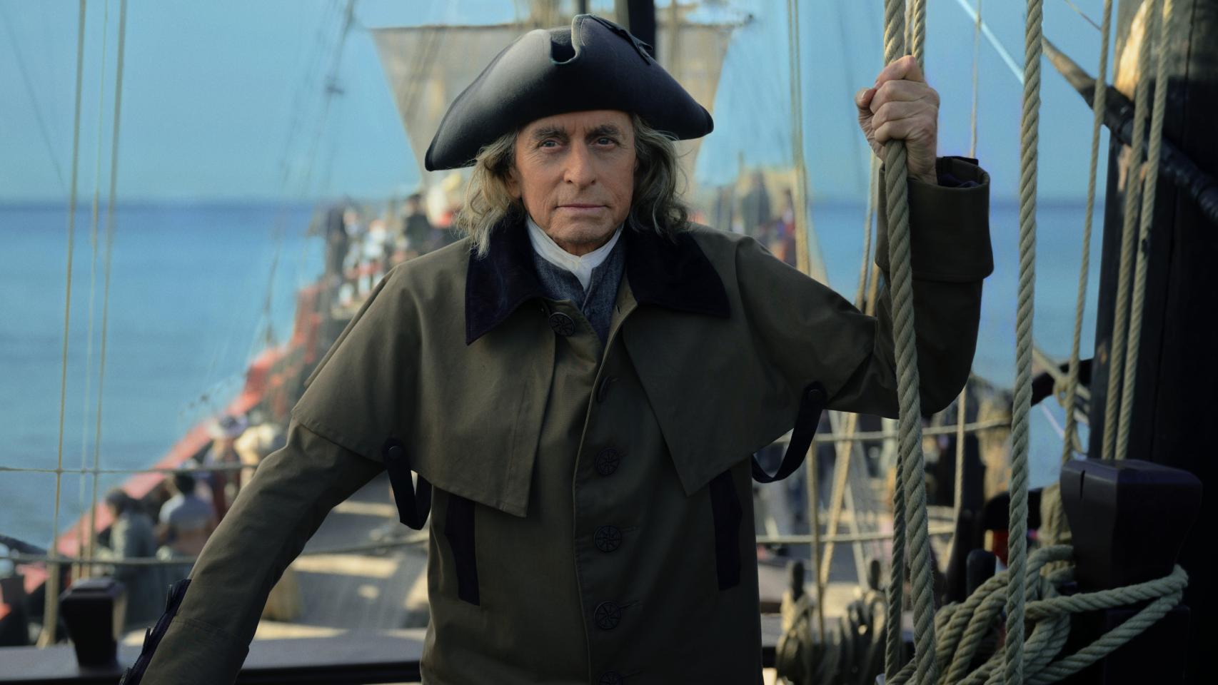 Michael Douglas se mimetiza con 'Benjamin Franklin': así es el biopic sobre el padre fundador de EE.UU.