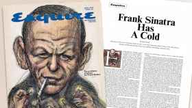 Portada y primera página del reportaje más célebre de Gay Talese, “Frank Sinatra está resfriado”