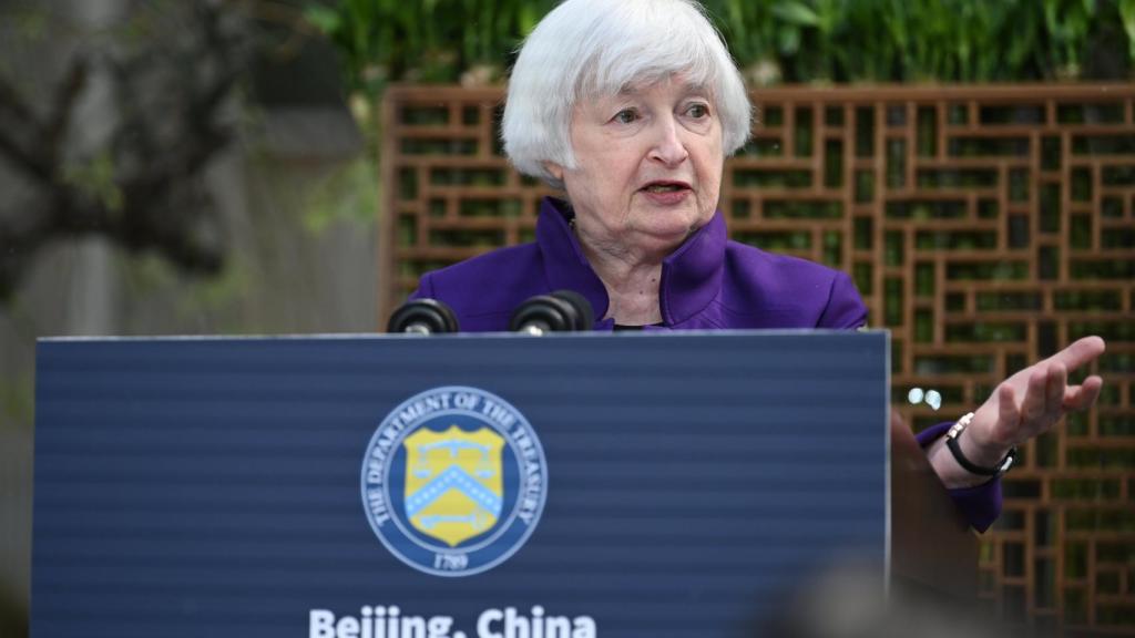 La secretaria del Tesoro de Estados Unidos, Janet Yellen