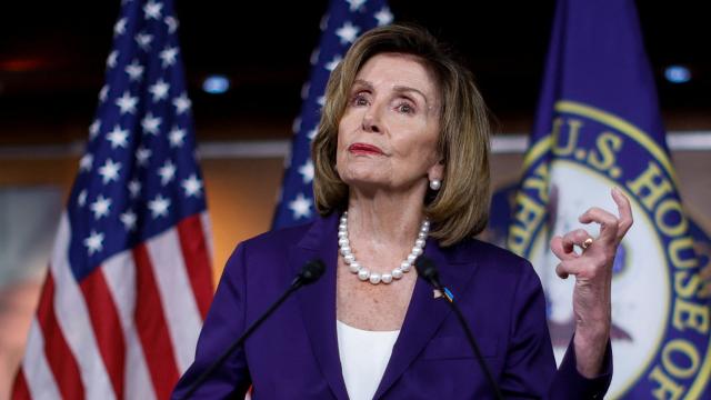 La congresista y expresidenta de la Cámara de Representantes Nancy Pelosi en una imagen de archivo.