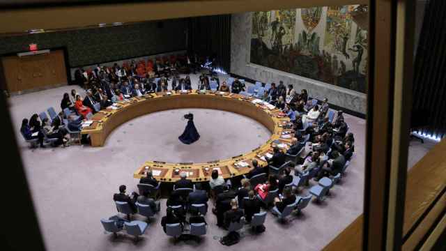 Reunión del Consejo de Seguridad el pasado 25 de marzo.