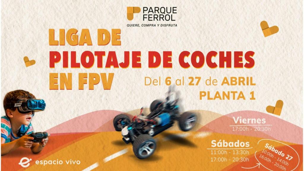 Durante el mes de abril disfruta del pilotaje de drones terrestres en Parque Ferrol