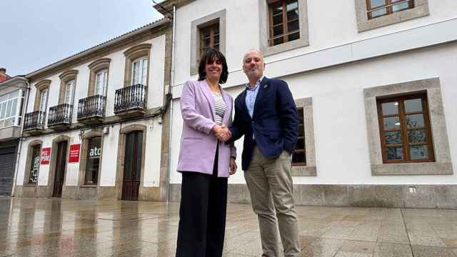 Paula Fernández y David Regades.