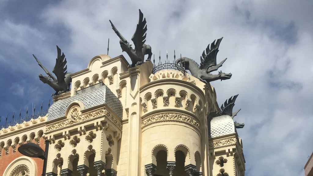 La Casa de los Dragones en Ceuta.