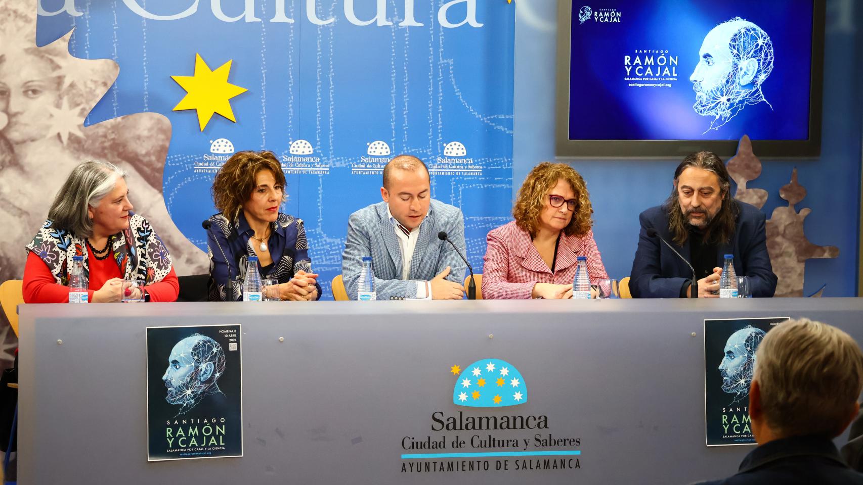 Rueda de prensa de la jornada homenaje al Premio Nobel Santiago Ramón y Cajal ‘Salamanca: por Cajal y la Ciencia’