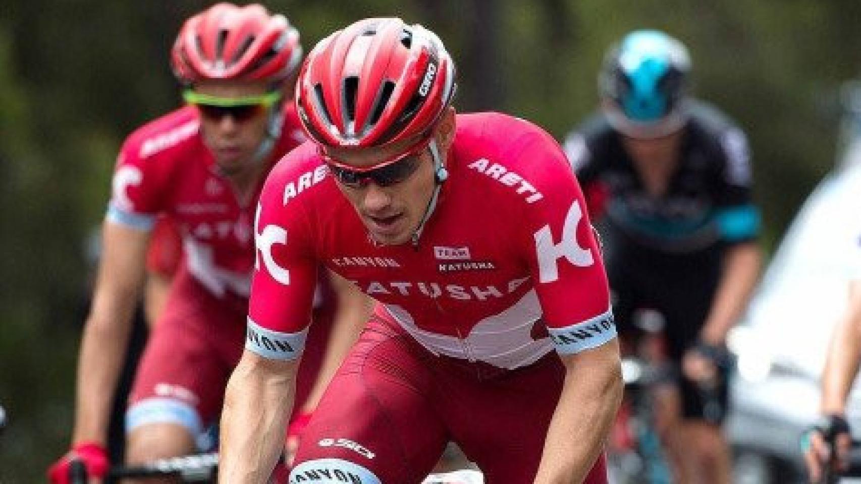Alexey Tsatevich, durante su etapa en el equipo Katusha