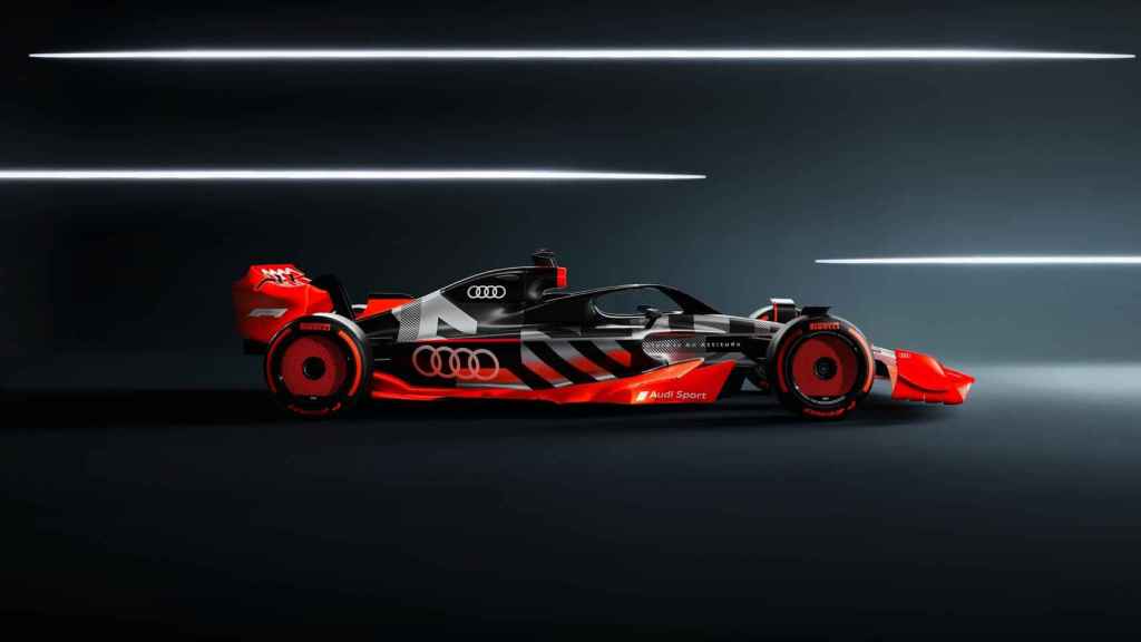 Maqueta de Audi Fórmula 1