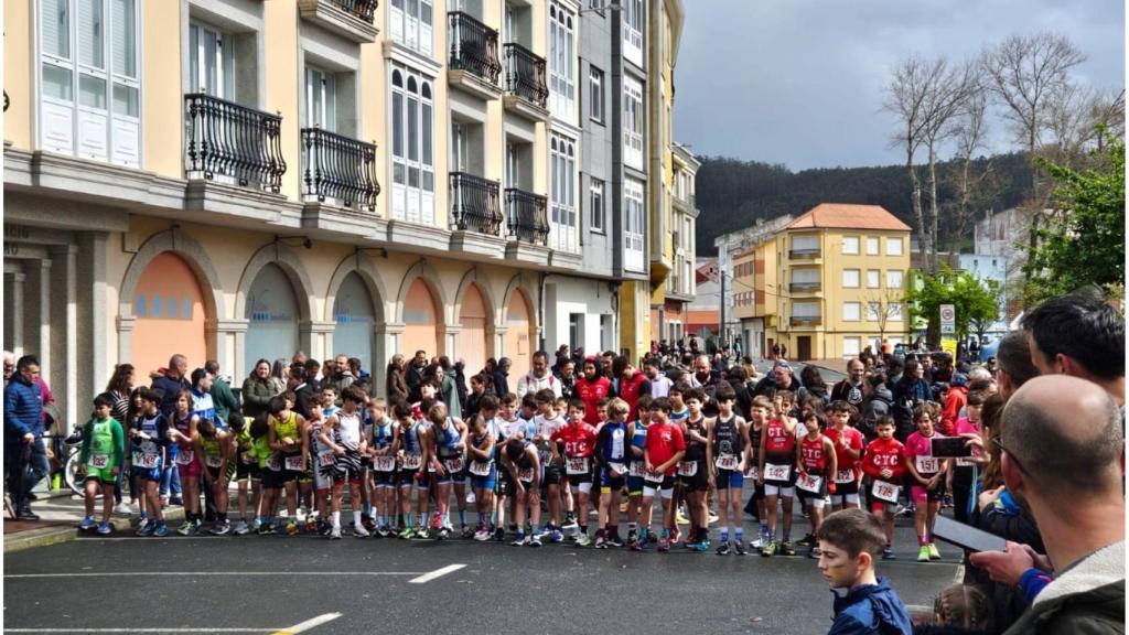 Unas 1.200 personas visitaron Cedeira (A Coruña) por la VII edición de Duatlón de Menores