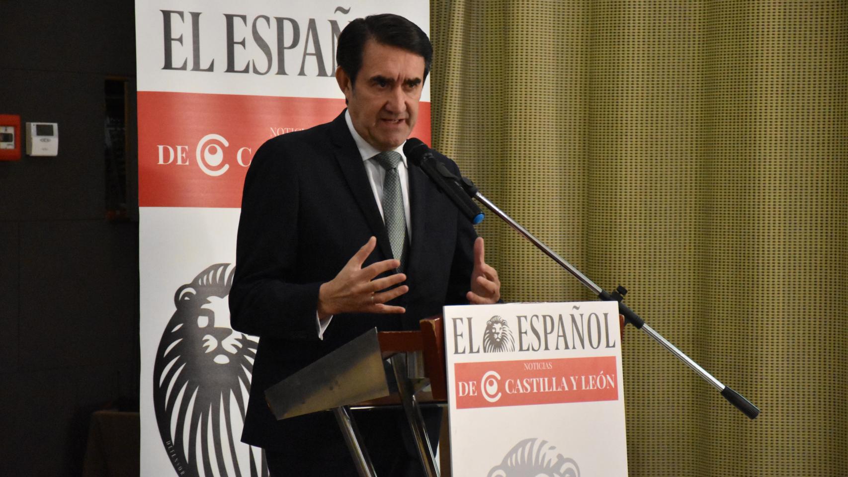 Juan Carlos Suárez-Quiñones Fernández, consejero de Medio Ambiente, Vivienda y Ordenación del Territorio de la Junta de Castilla y León, en el Foro Energía de EL ESPAÑOL Noticias de Castilla y León