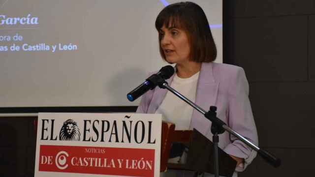 Silvia García, directora de EL ESPAÑOL Noticias de Castilla y León en el Foro Energía EL ESPAÑOL Noticias de Castilla y León