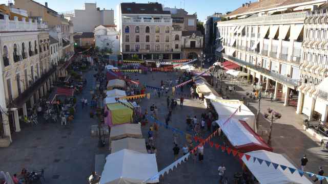 'Mercado del Quijote' en Ciudad Real. Foto: Ayuntamiento.
