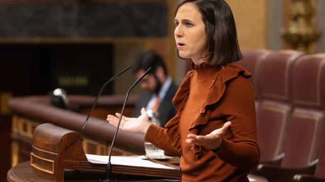 Ione Belarra en el Congreso de los Diputados.