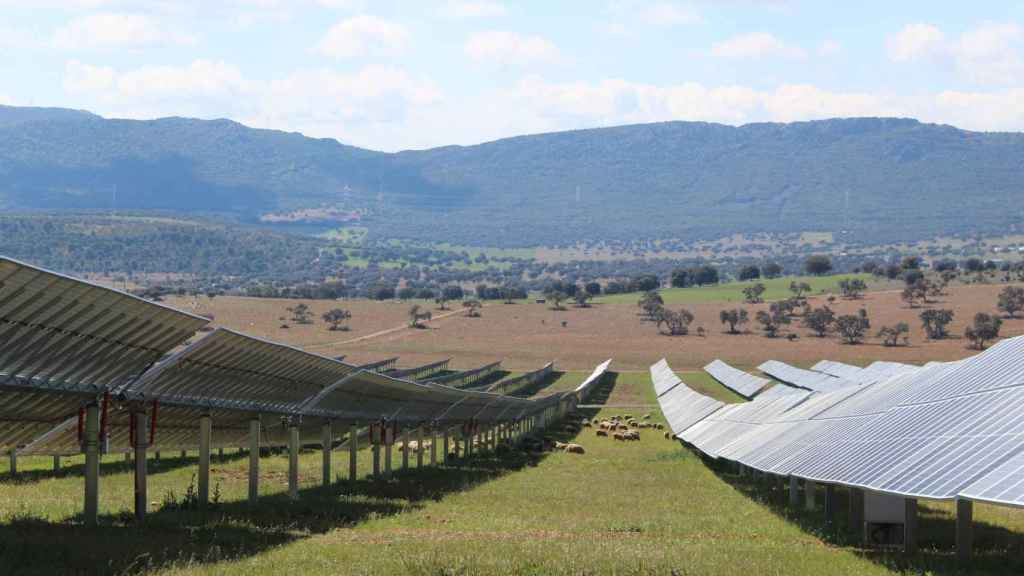 Una de las plantas fotovoltaicas de Naturgy.