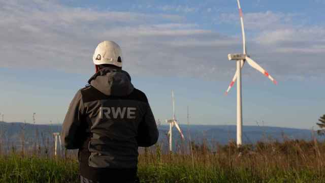 Parque eólico de la alemana RWE.