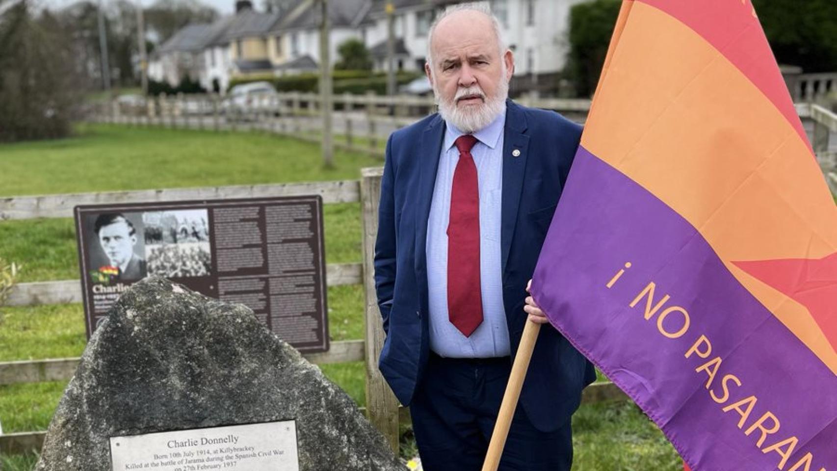 Francie Molloy, dirigente histórico del Sinn Féin “Nuestra victoria le