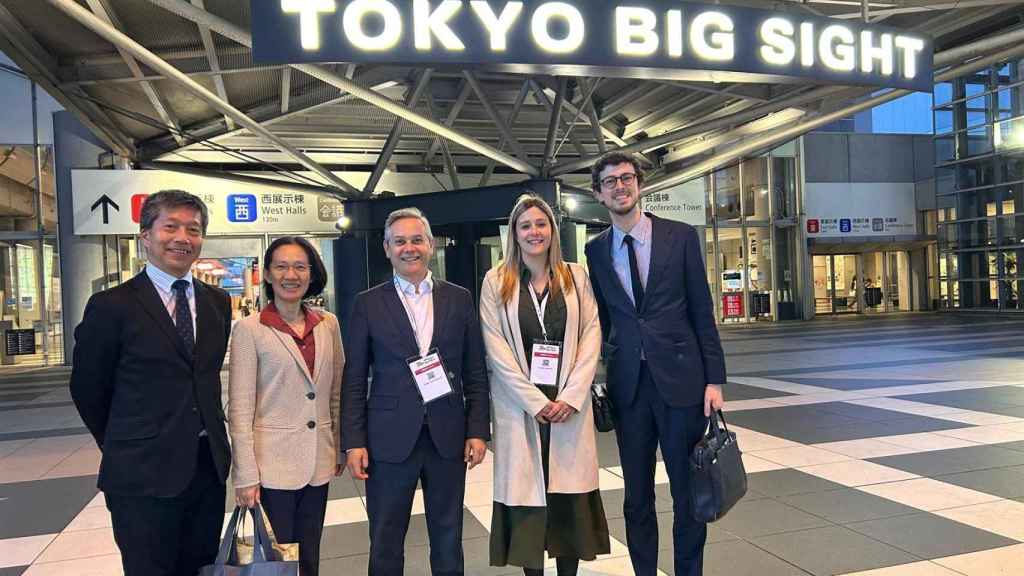 Delegación de Asime en la feria SeaJapan de Tokyo.