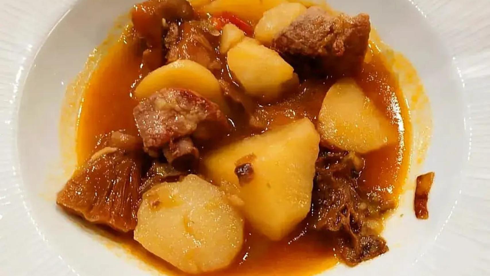 Patatas con níscalos