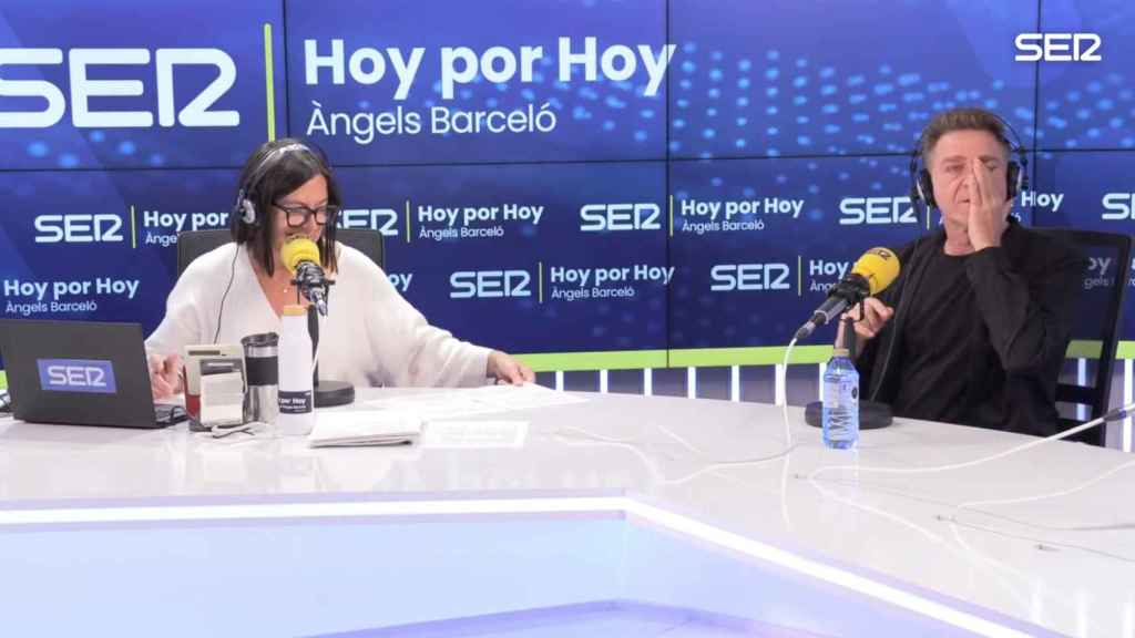Angels Barceló y Juanjo Artero en 'Hoy por hoy'.