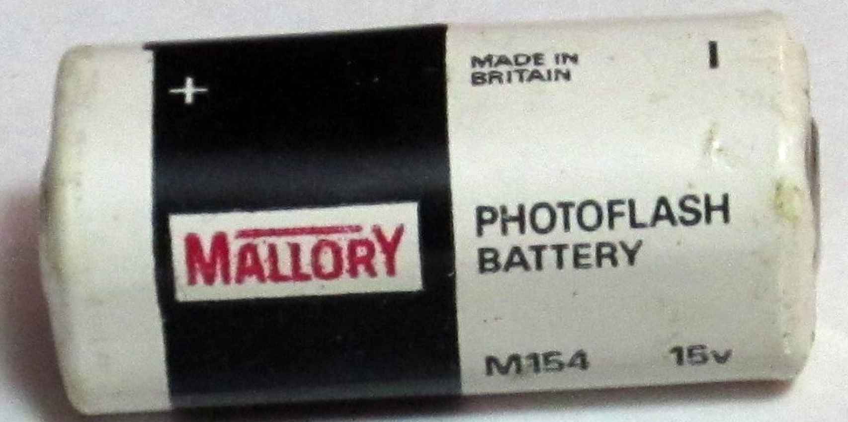 Mallory brand battery.