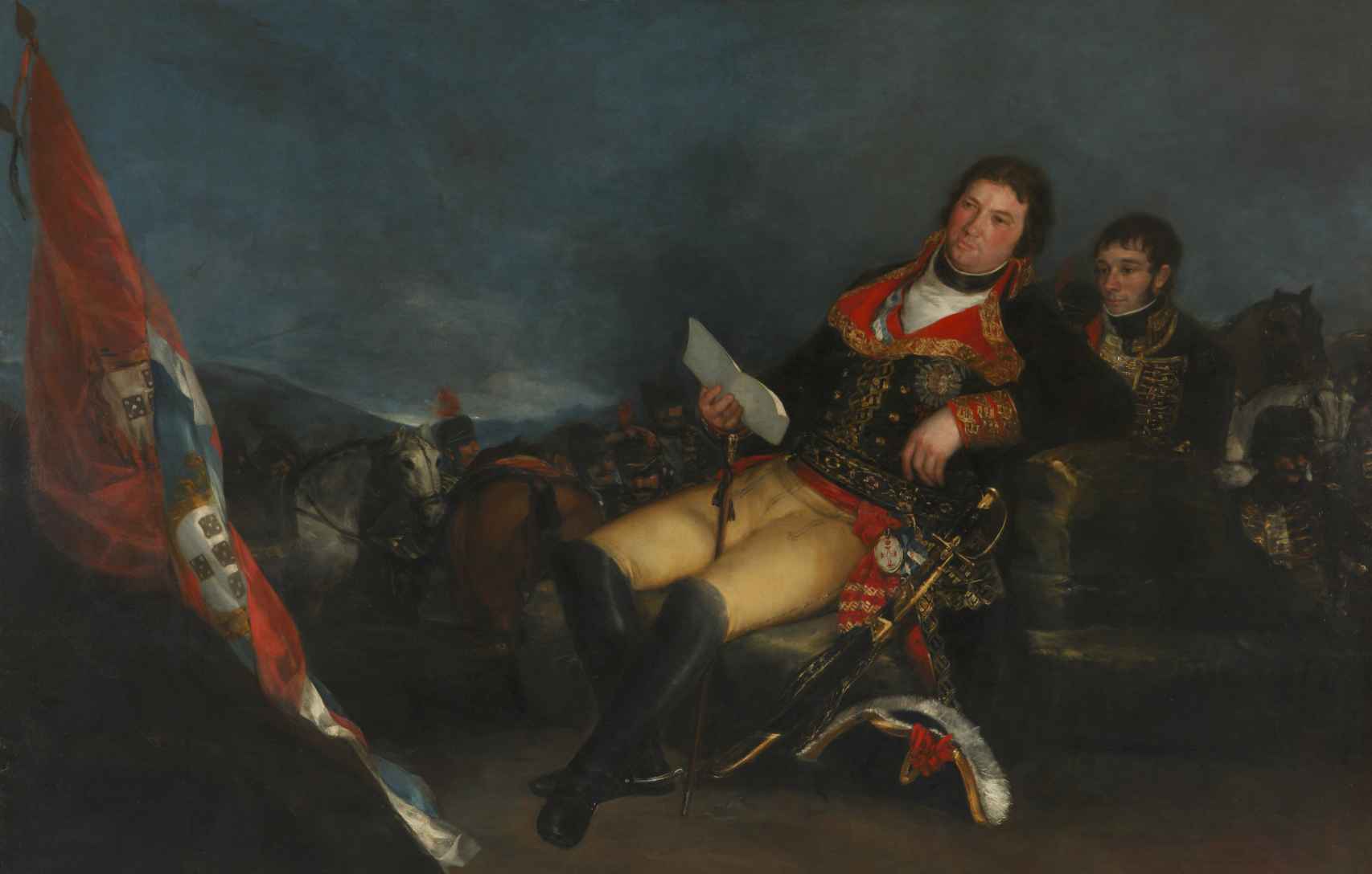 Godoy como general, cuadro de Goya pintado en 1801