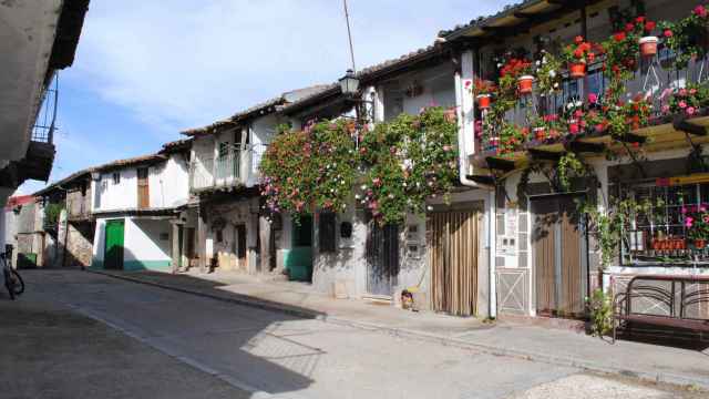 El precioso pueblo de Calzada de Béjar, en plena Vía de la Plata