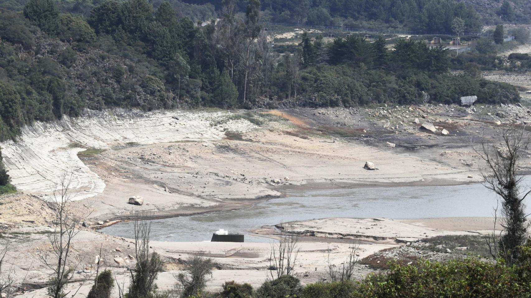 El embalse de San Rafael que abastece la ciudad de Bogotá está al 16%.