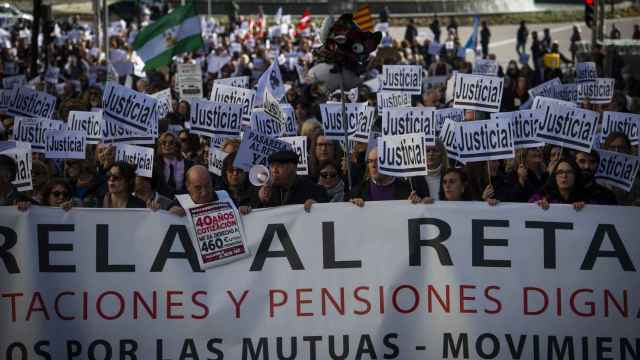 Manifestación del colectivo #J2, el pasado 3 de marzo, en Madrid.