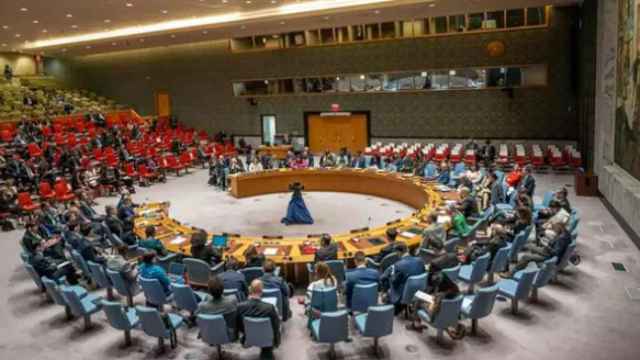 Vista general de una reunión del Consejo de Seguridad de Naciones Unidas.