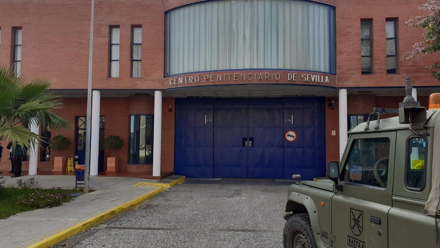 La entrada al centro penitenciario Sevilla I.