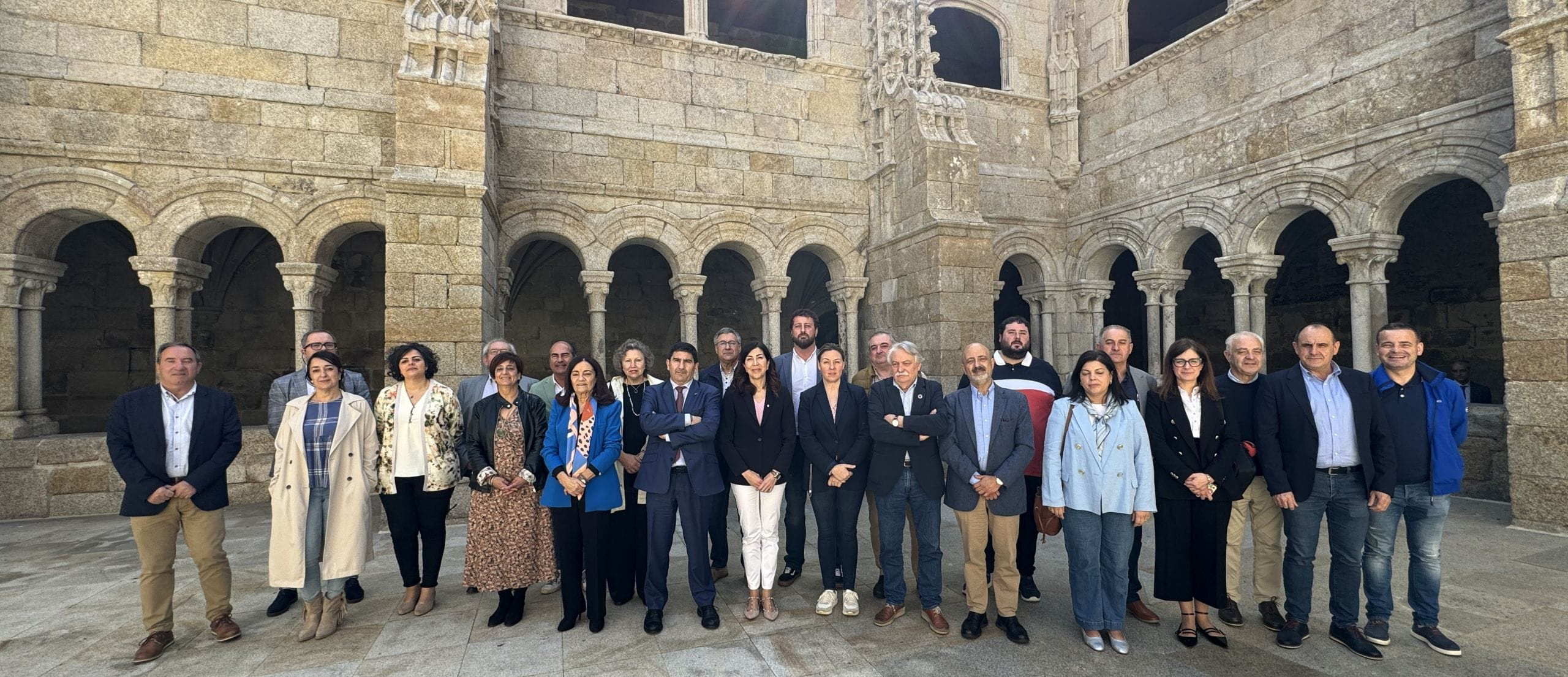 Visita de la Secretaria de Estado de Turismo al Parador de Santo Estevo. Foto: Delegación del Gobierno en Galicia