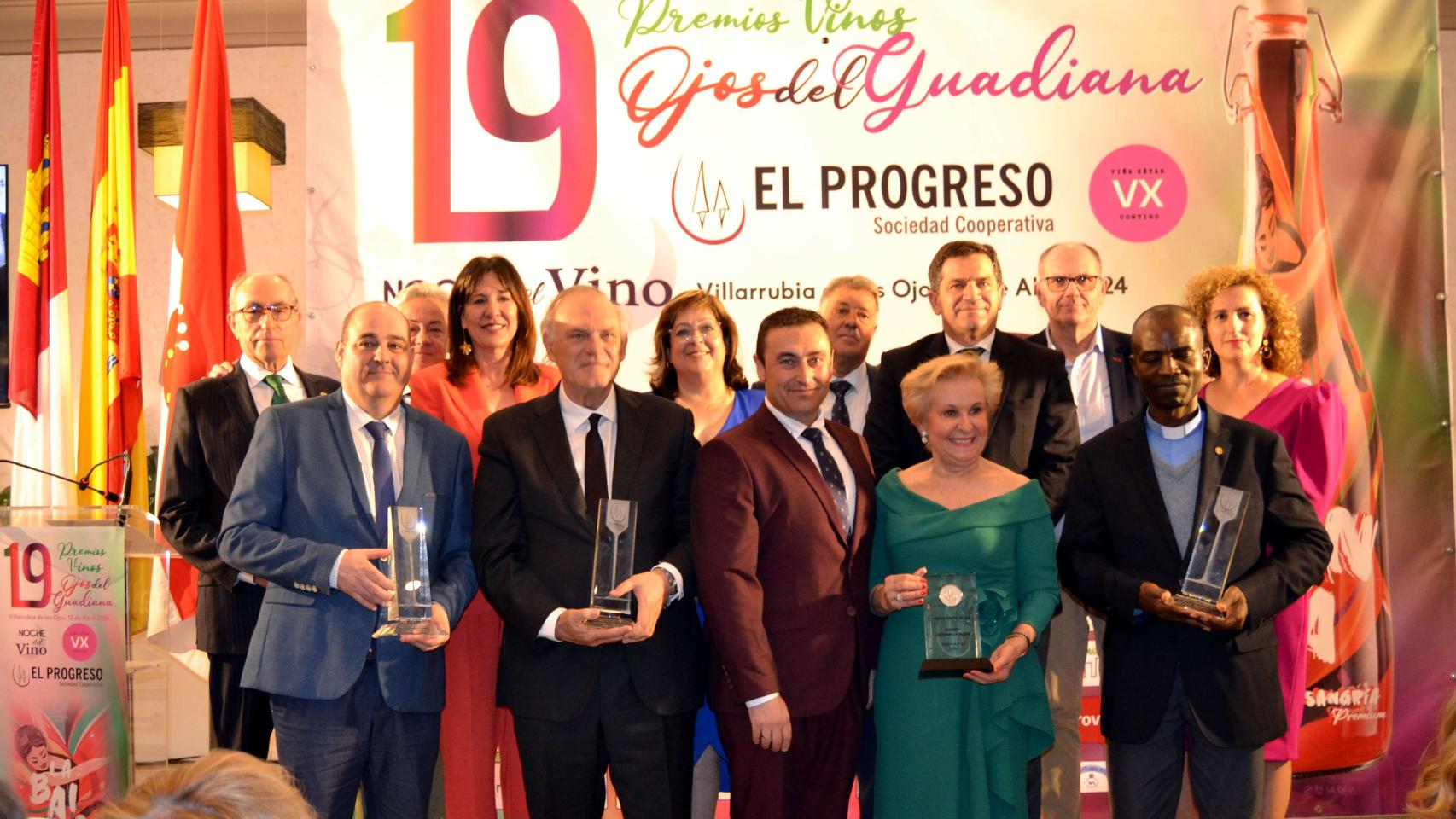 Imagen de los premiados.