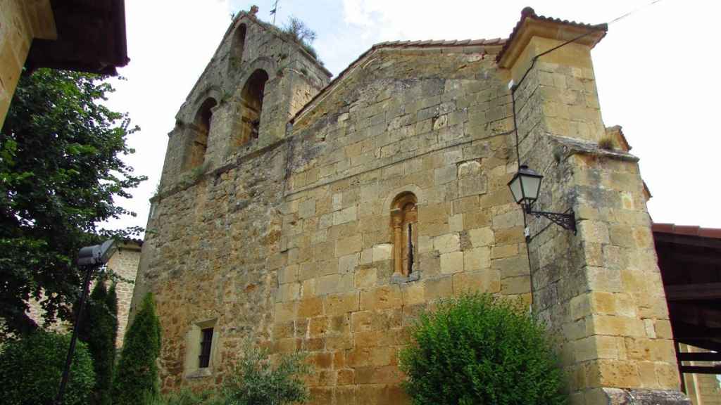 Iglesia parroquial de Santa María, en Covanera (Burgos).