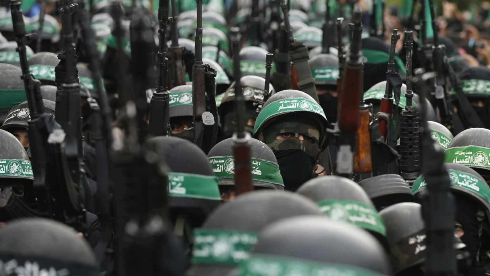 Milicianos de Hamás. Imagen de archivo.