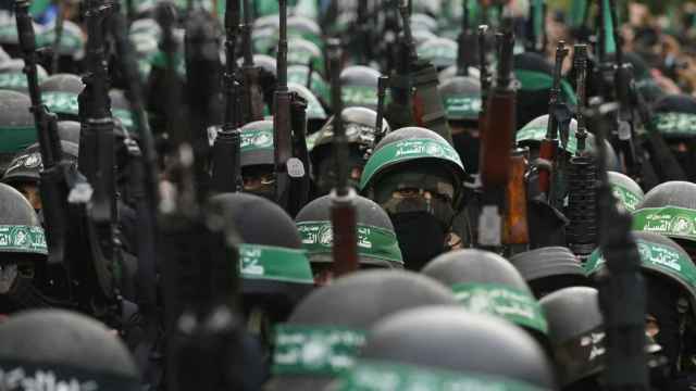 Milicianos de Hamás. Imagen de archivo.