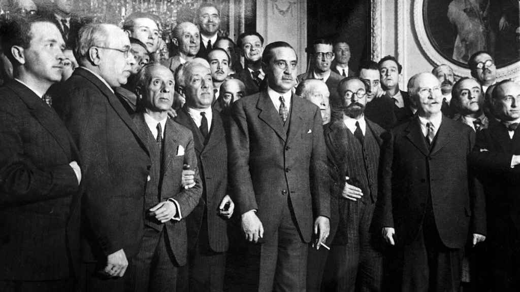 Gobierno provisional de la II República, en 1931.