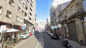 Calle Conde Vallellano de O Carballiño.