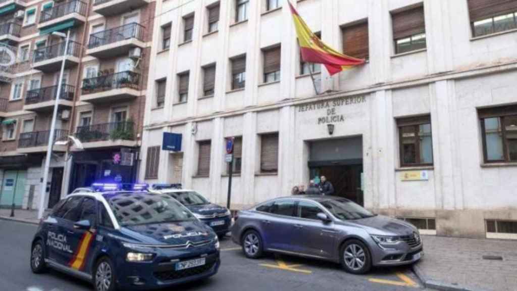La sede de la Jefatura Superior de Policía en Murcia.
