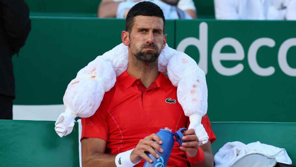 Djokovic, durante el Masters 1000 de Montecarlo.