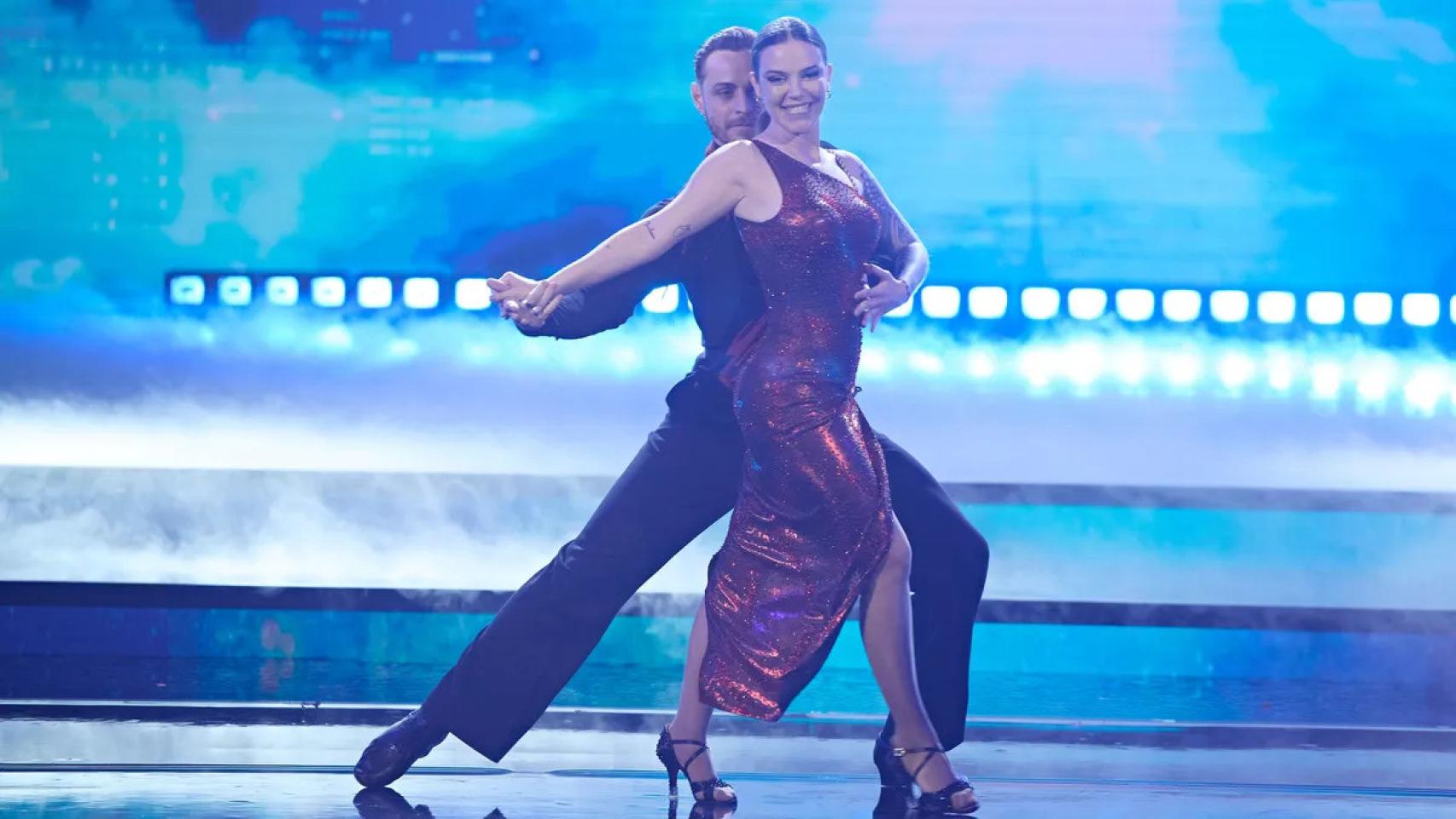 María Isabel en 'Bailando con las estrellas'.