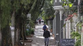 Vista de la Rua Gonçalo de Carvalho, en Porto Alegre. Foto: Cristine Rochol / PMPA