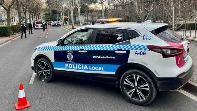 Un vehículo de la Policía Local de Ciudad Real.