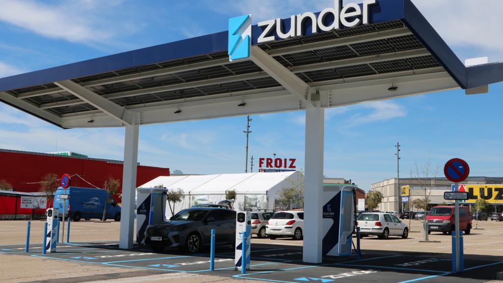 Una estación de Zunder en Valladolid.