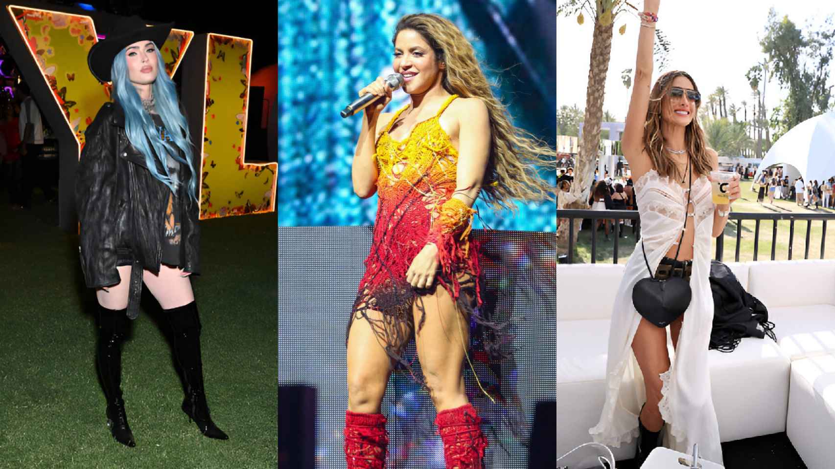 El vestido de Shakira y otros looks sorprendentes del Festival de Coachella 2024